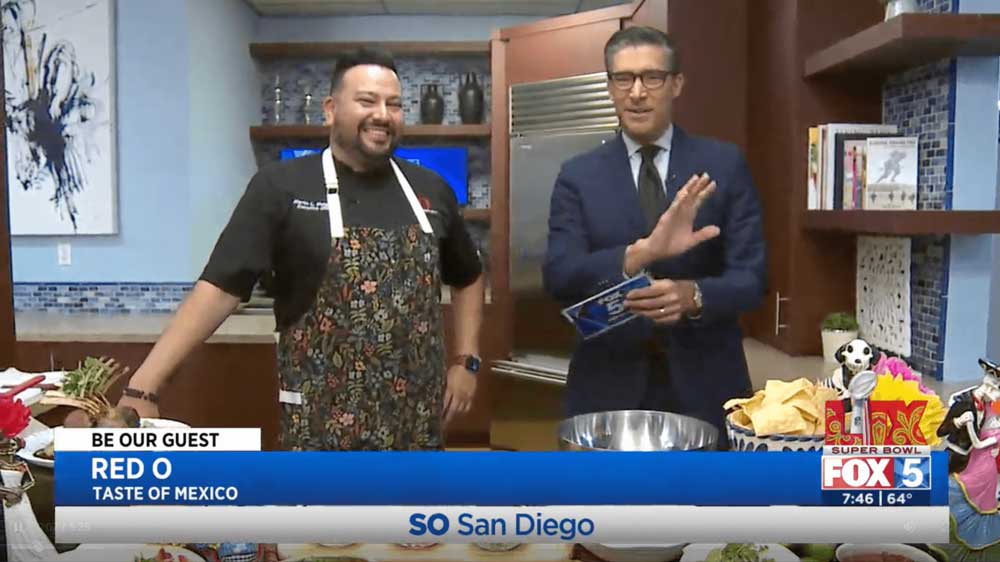 Fox 5 SO San Diego with Chef